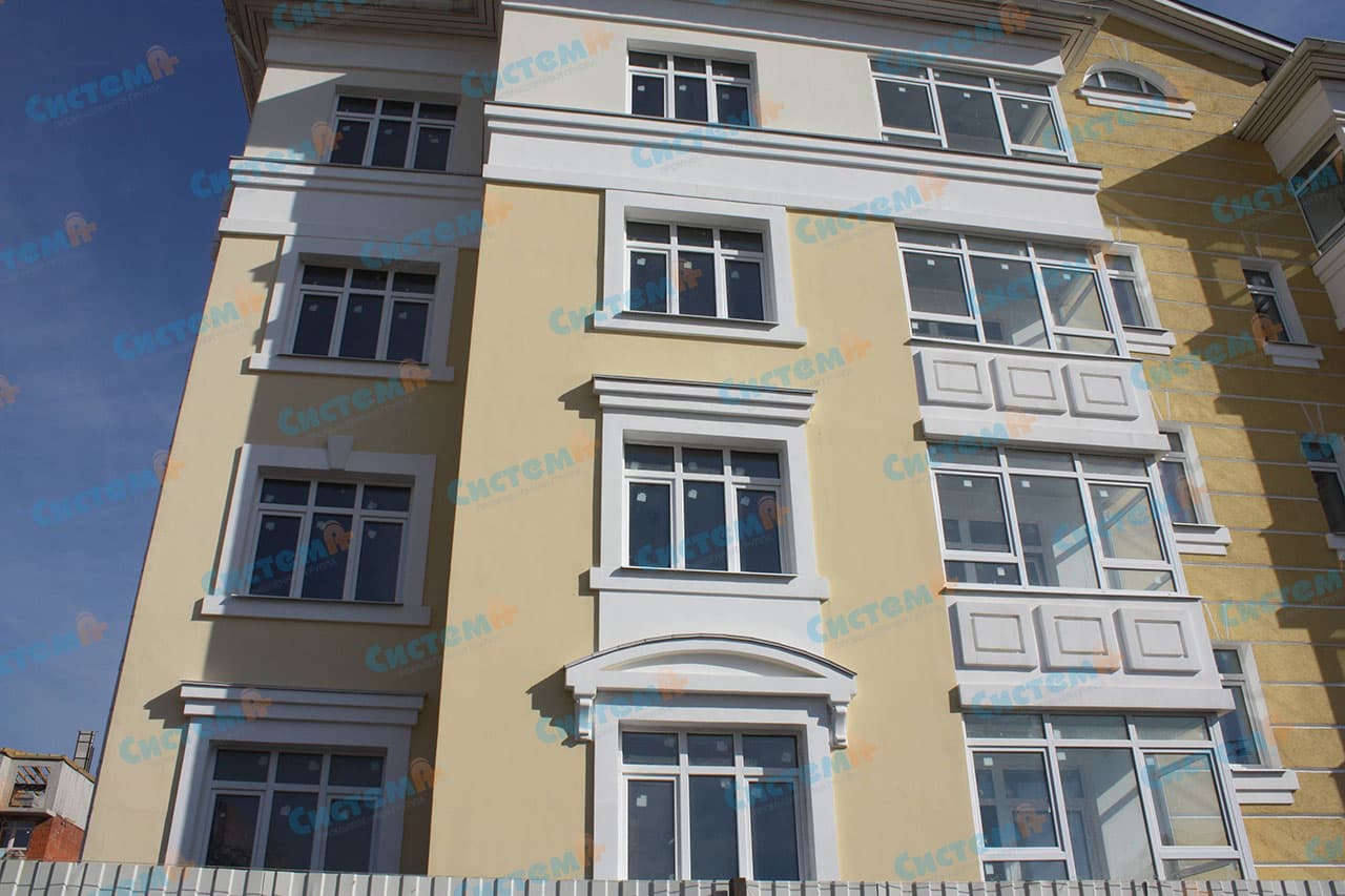 Архитектурный декор для пригородного жилого комплекса