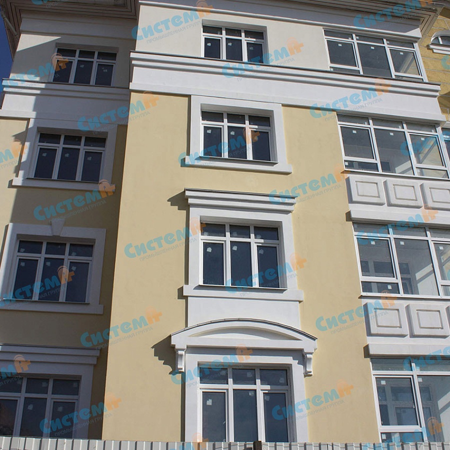Создание лепных пенопластовых консолей для украшения фасада здания