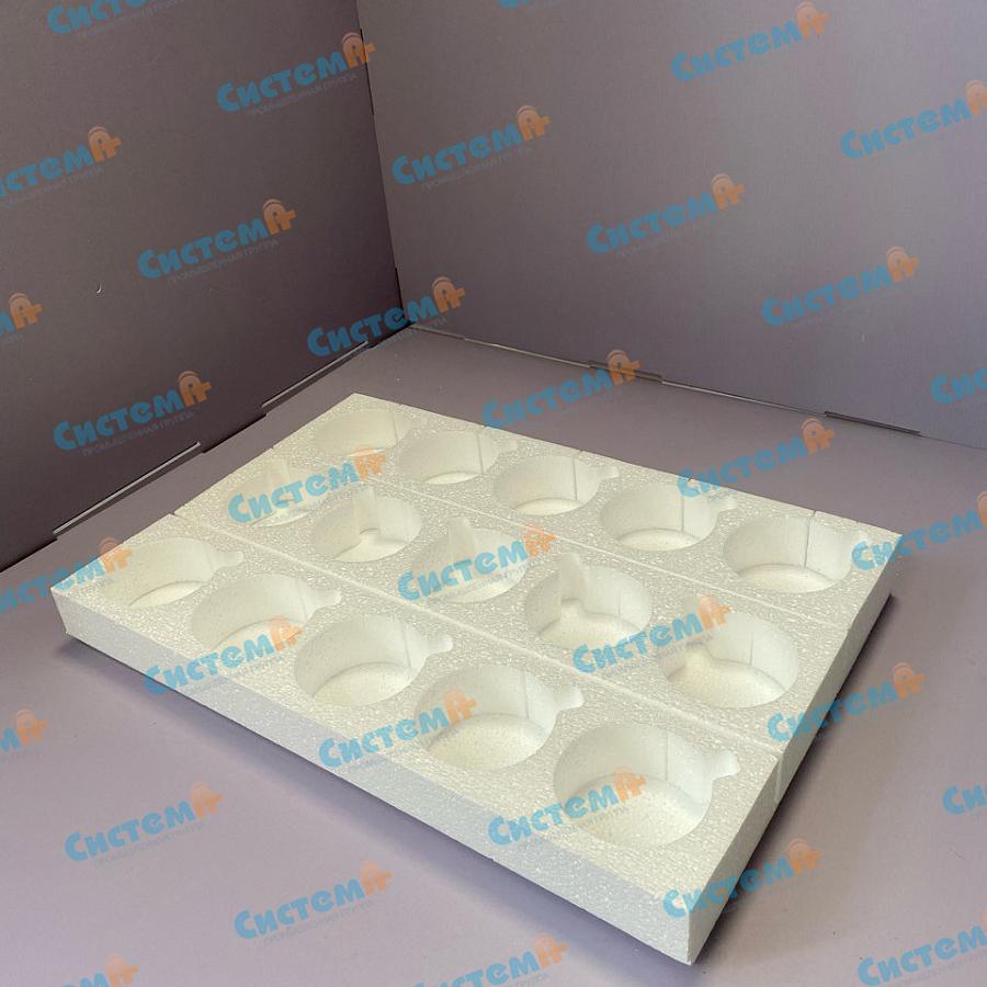 Фрезерная пенопластовая упаковка для мелких деталей Фрезерная пенопластовая упаковка для мелких деталей